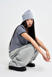 Ribbed Mesh Beanie