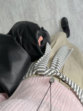 Verdi Flap Overfit Leather Blouson
