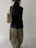 Elin Curved Loose-Fit Jacket