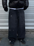 Torck wide baggy denim