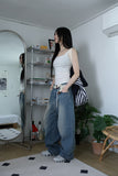 Daily stopper straight denim