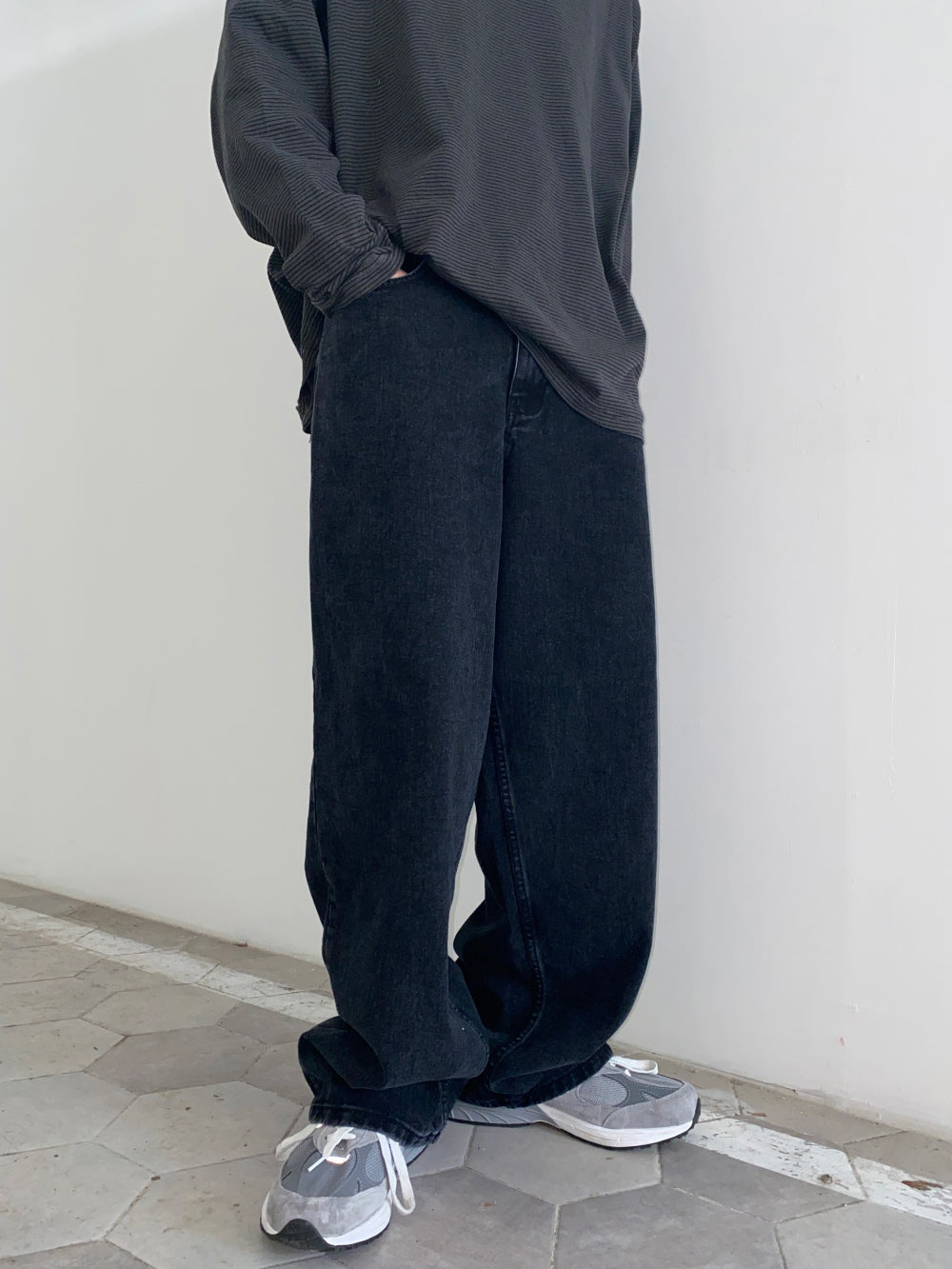 【KOOLOSET】Real Wide Denim Pants KOOLOSET (クロゼット) - リアルワイドデニムパンツ / Real Wide
