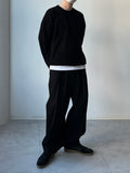 Cotton Two Pleats Bijo Pants