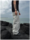 Basque Dyeing Fatigue Wide Pants