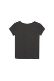 PRTN) U-neck Hurupi Logo Short Sleeve T-Shirt