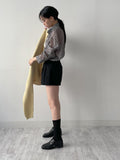 Dot See-Through Loose-Fit Shirt