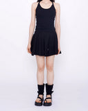 Feminine 3 PCS T-shirt + Sleeveless top + Banding Skirt Shorts Set