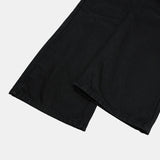 Crow Black Flare Denim