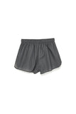 PRTN) Sheer Lace Banding Shorts