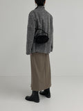 Oat Mohair Over Fit Coat Jacket