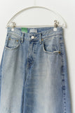 (W) Goat Damage Wide Denim