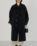 Big Collar Hidden Overfit Balmacan Coat