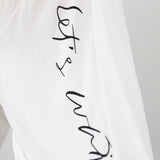 Revill See-Through Lettering Shirt