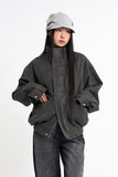 Glow washed cotton jacket