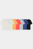 Regular fit cropped short-sleeve T-shirt