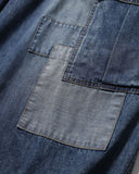 Distressed Cargo Denim Balloon Pants
