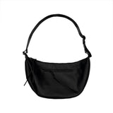 Half Moon Leather Cross Bag