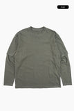 Double washing layered long sleeve