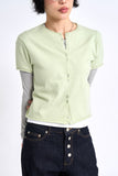 Melo soft short sleeve cardigan