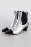 Metal Chelsea Ankle Boots