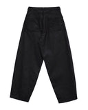 WASHED BLACK DENIM PANTS