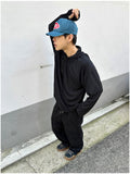 Twill Basic Corduroy Wide Pants