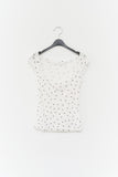 (W) Ball Dot Top