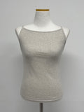 Minimal Square Ribbed Sleeveless