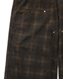 Checked Double Knee Pants