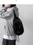 Glossy Nylon String Bag