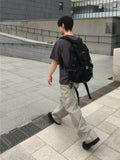 Barz Cut Curved Wide Pants