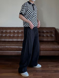 Checker Collar Knit