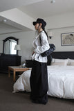 Ribbon shirring amang shoulder bag