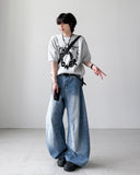 Bridge Curve Wide Denim