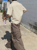 Oxford Balloon Cargo Pants