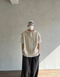 Over Hood Knit Vest