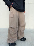 Structured Cargo Cut Out Pants