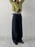 [non-fade] 804 Adjust Selvage Wide Denim Pants