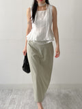 Elliott Nylon Long Skirt