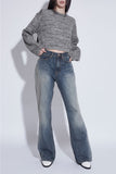 basic sand boots-cut denim