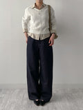 Honey Symbol V-Neck Knit