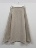 Bisset Wool Flare Skirt