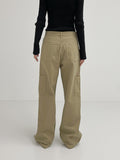 [unisex] Rivet Cargo Cotton Wide Pants