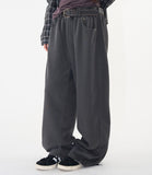 Mono pigment rivet string sweat pants