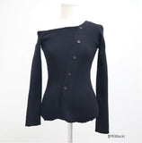 Barbie Unbalanced Off-Shoulder Knit