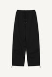Round curve sweatpants