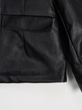 Web Leather Jacket