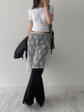 Draped Boat Neck Short Sleeve T-Shirt