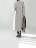 [Premium] Whole Garment Odin Alpaca Long Cardigan