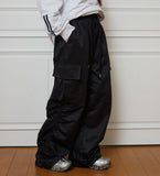 glossy shirring cargo